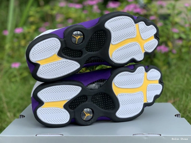 Bmlin Shoes 414571-105 Lakers Jordan Air 13 0725